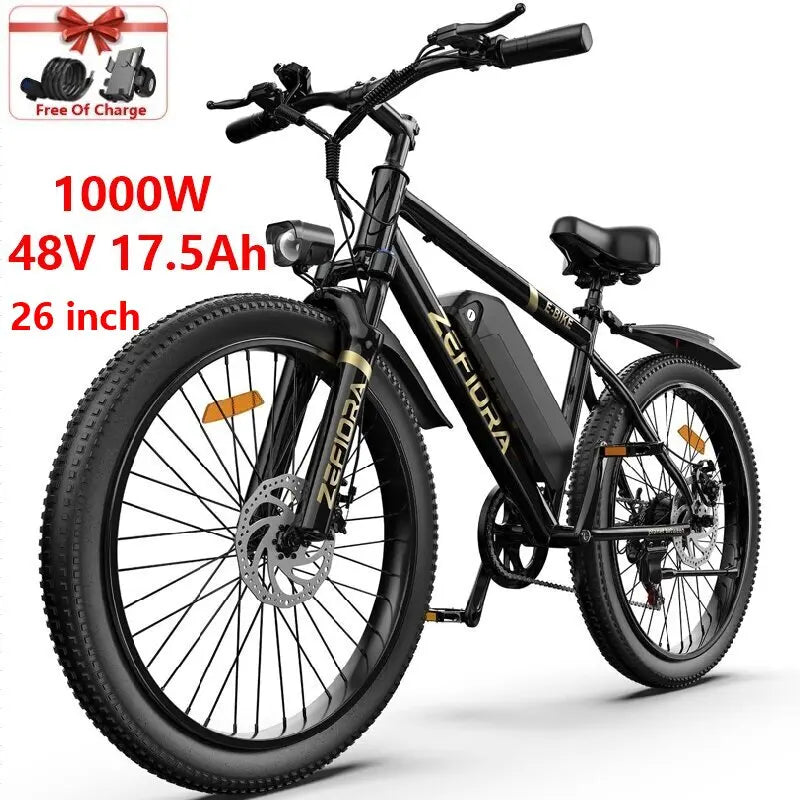 2000W Electric Bike 48V Battery 20/26 Inch Aluminum Frame 30-50 KMH Electric Bicycle