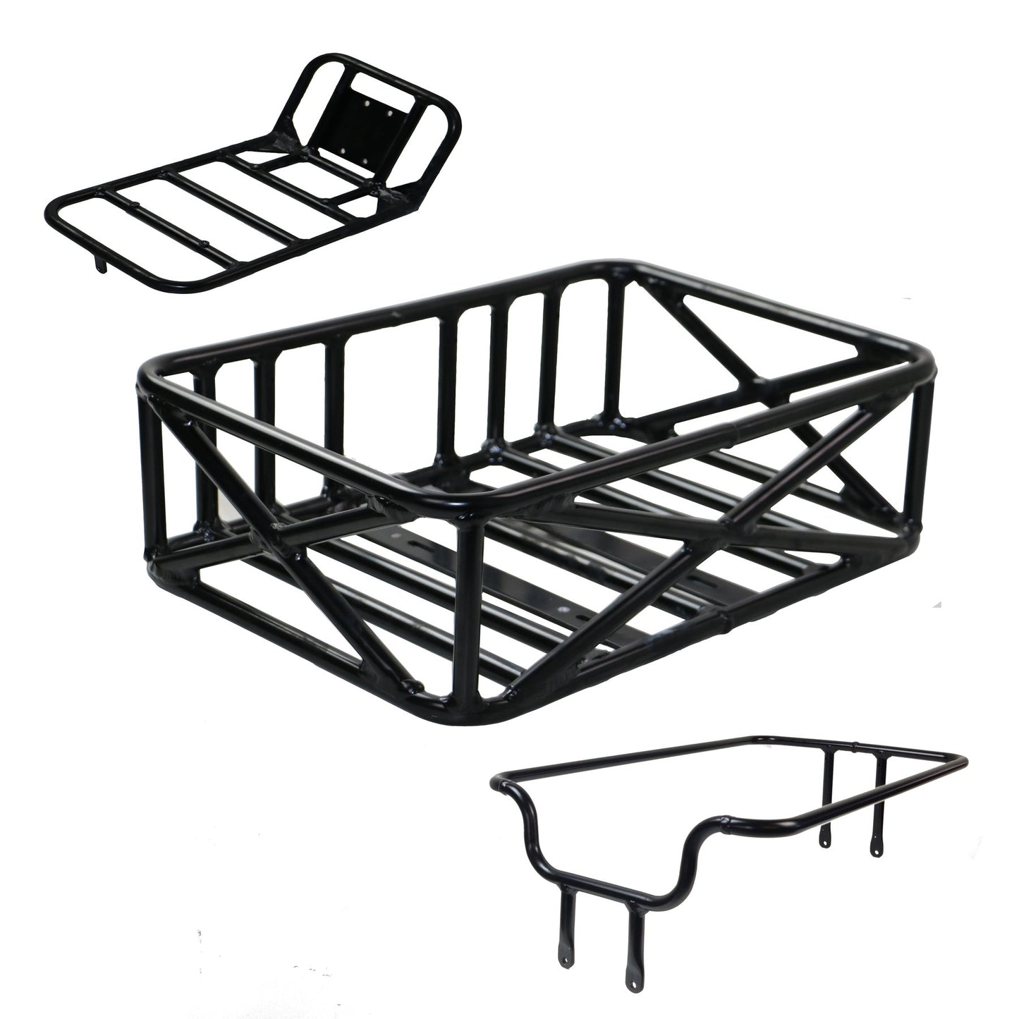 EUNORAU Basket Kit for MAX-CARGO/G20-CARGO/G30-CARGO/E-FAT-MN/E-FAT-STEP/FAT-AWD E-Bike (Pre-Order)