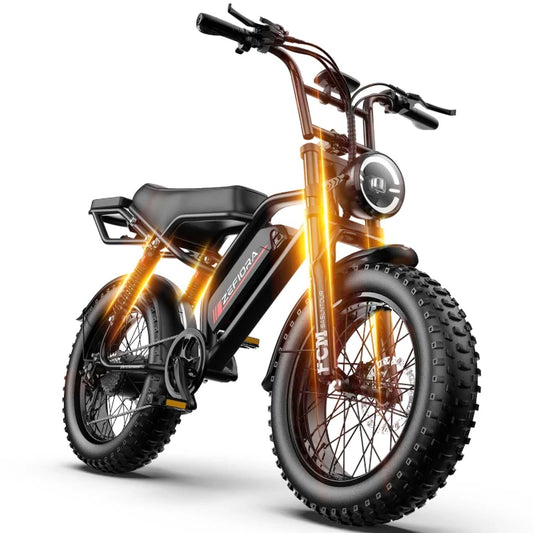 2000W Electric Bike 48V Battery 20/26 Inch Aluminum Frame 30-50 KMH Electric Bicycle