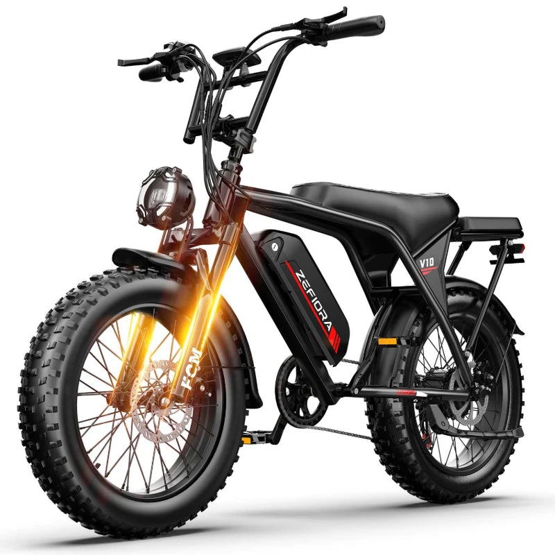 Electric Bike 1000W 1500W 2000W 3000W Motor 48V Battery Folding Commuter E-Bike for Adults