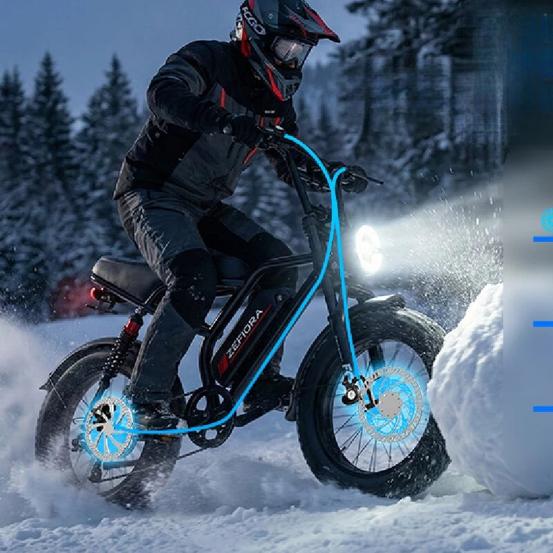 2000W Electric Bike 48V Battery 20/26 Inch Aluminum Frame 30-50 KMH Electric Bicycle