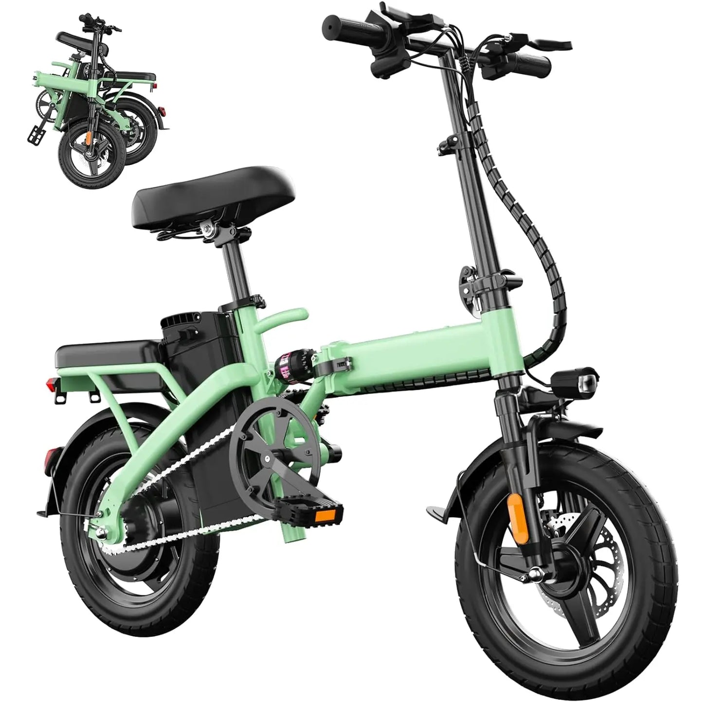 Zesty All-Terrain Electric Bike for Adults 750W Motor 1500W Peak 48V 15Ah Removable Battery Full Suspension 20x4 Fat Tire 7-Speed UL Certified