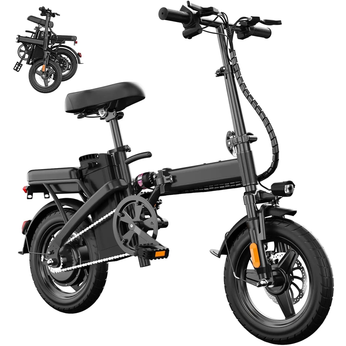 Zesty All-Terrain Electric Bike for Adults 750W Motor 1500W Peak 48V 15Ah Removable Battery Full Suspension 20x4 Fat Tire 7-Speed UL Certified