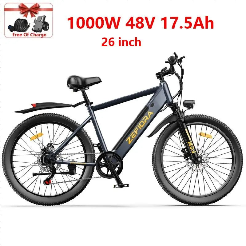 Electric Bike 1000W 1500W 2000W 3000W Motor 48V Battery Folding Commuter E-Bike for Adults