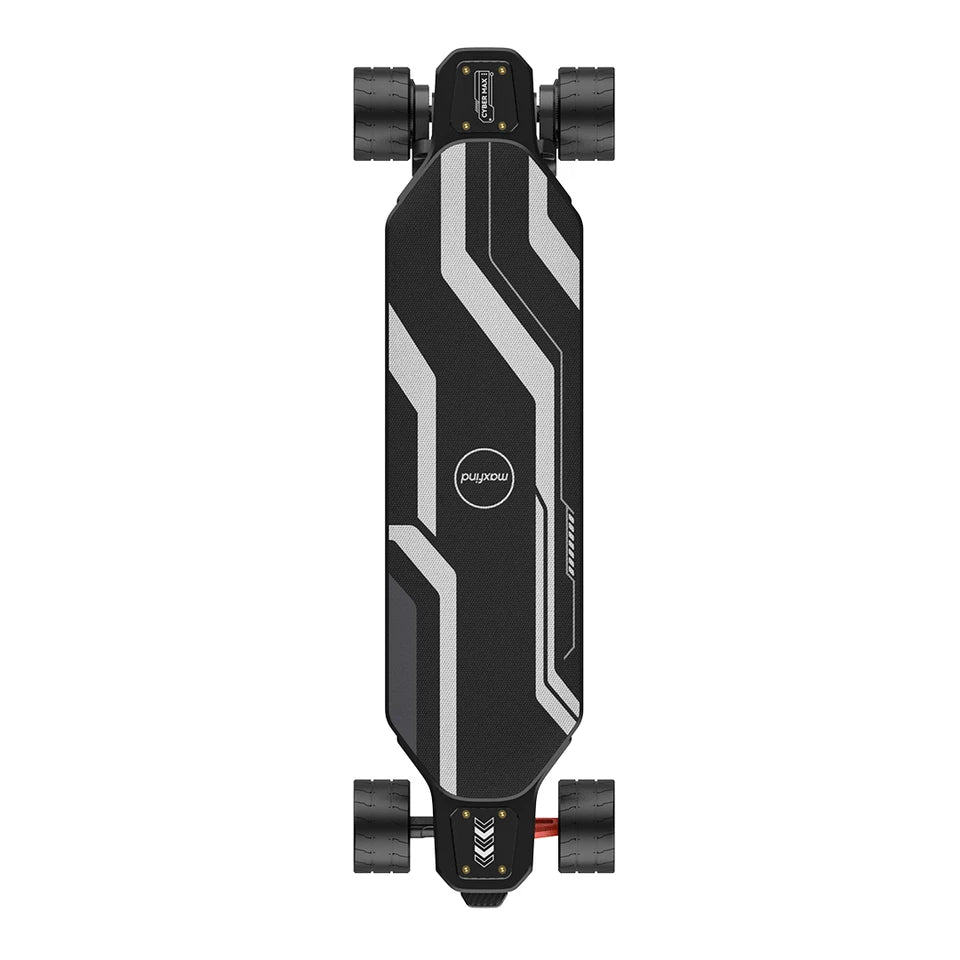 Cyber Max Pro Electric Skateboard — Long-Range Smart Ride with 107mm Wheels