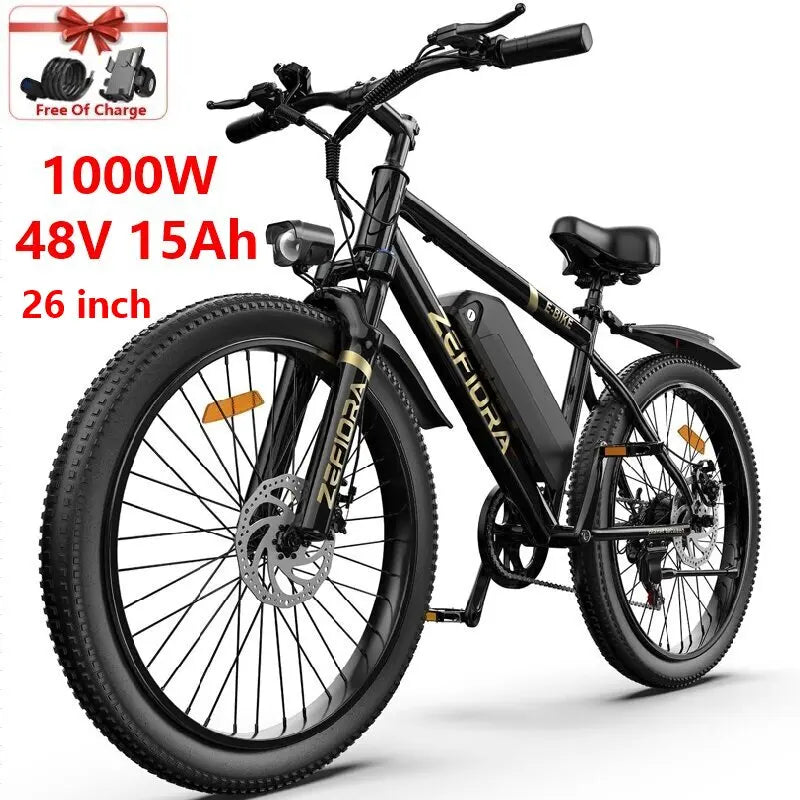 Electric Bike 1000W 1500W 2000W 3000W Motor 48V Battery Folding Commuter E-Bike for Adults