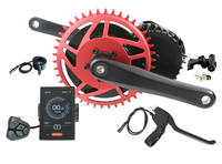 Thumbnail for 48V/52V1000W Bafang BBSHD 68mm/100mm/120mm Motor BBS03 Mid-Drive Kit M615 electric bike DIY conversion kit 10AH/14AH/17AH Samsung Battery