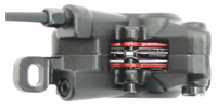 Thumbnail for EUNORUAU ENA 4-Piston Hydraulic Brake Sensor Set with 203MM Disc Brake Rotors