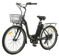 Thumbnail for Ecotric Peacedove Electric City Bike (Matt Black)